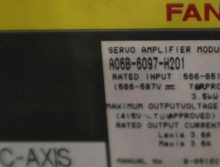 Fanuc a06b 6097 h201 servo amplifier module stock