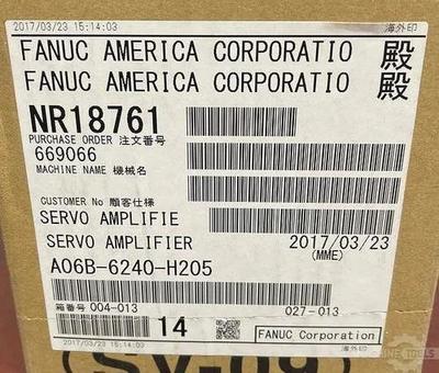 Fanuc A06B-6240-H205 (2017)