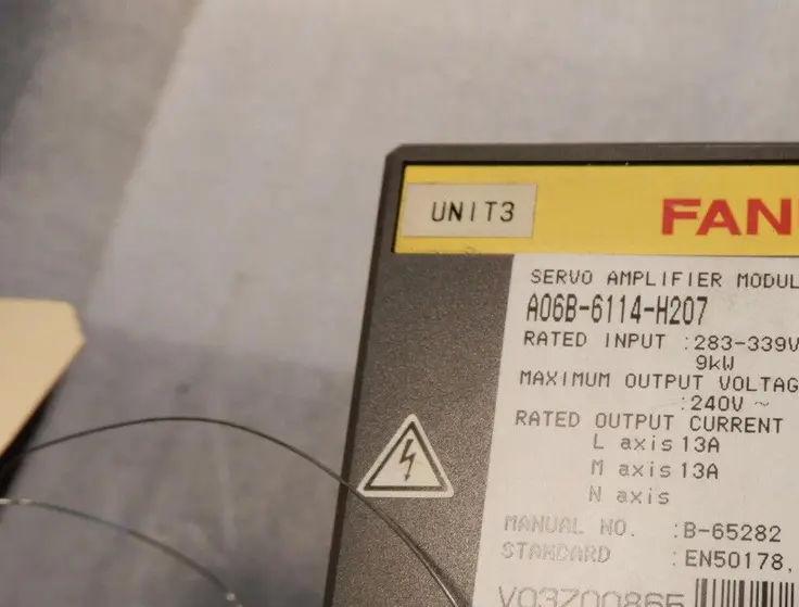 Fanuc A06B-6114-H207 Stock