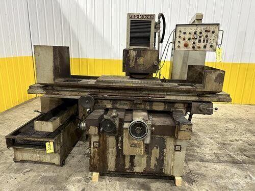 Chevalier number fsg 1632ad horizontal surface grinder stock number 10373