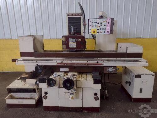 Chevalier number fsg 1632ad automatic hydraulic horizontal surface grinder stock 15103