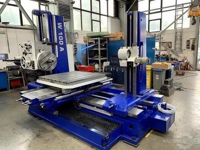 Tos W-100A Discontinued Model Brand TOS Type Horizontal Table Type Boring Mills Phot