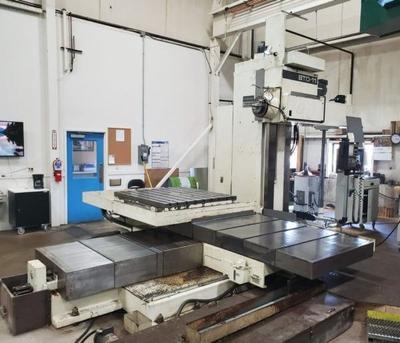 Toshiba btd 11 4 axis 4 33 cnc horizontal boring mill (1983)
