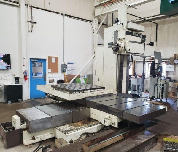 Toshiba btd 11 4 axis 4 33 cnc horizontal boring mill (1983)