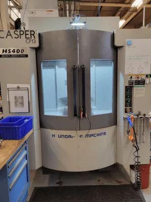 Hyundai WIA Wia HS400 Description CNC Horizontal Machining Center Reference (2008)