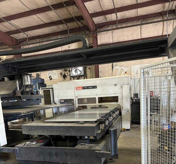 Mazak hyper turbo x 510 co2 laser (2008)