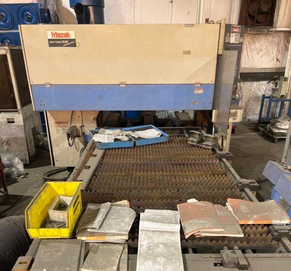 Mazak turbo x48 champion co2 laser yb l150b (2000)