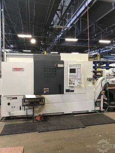 DMG MORI nlx3000 700 cnc lathe w msx 850ii control 15 chuck 33 6 centers 3 5 bar capacity 40 horsepower 12 atc tailstock (2011)