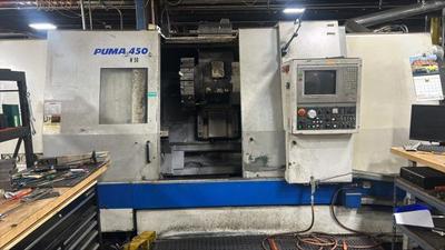 Doosan puma 450 cnc lathe (1997)