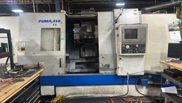 Doosan puma 450 cnc lathe (1997)