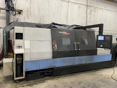 Doosan puma 400 lmb cnc lathe (2007)