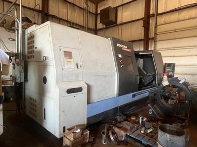 Doosan puma 700l cnc lathe (2014)