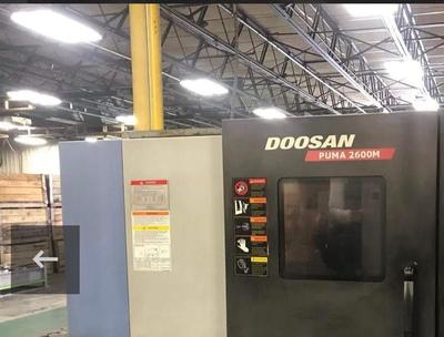 Doosan Puma 2600M - CNC Lathe (2012)