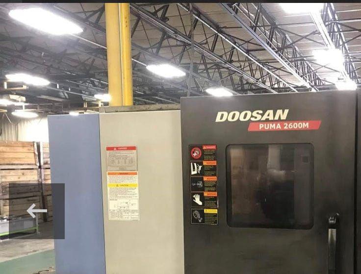 Doosan Puma 2600M - CNC Lathe (2012)
