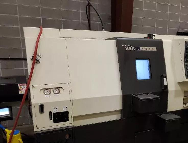 Hyundai WIA Wia L210LMSA Description CNC Lathe Reference (2018)