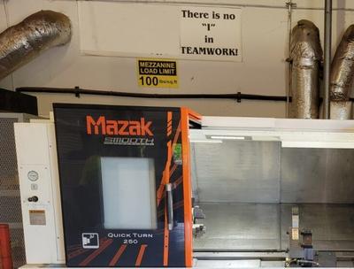 Mazak quick turn 250 24 swing 60 bed (2017)
