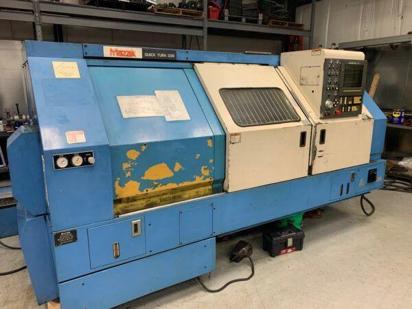 Mazak qt35 cnc lathe (1991)