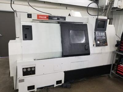 Mazak super quick turn 15m2 cnc lathe (1997)