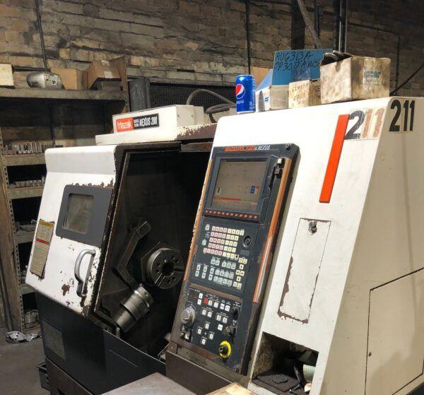 Mazak qtn 200 quick turn nexus cnc lathe (2005)