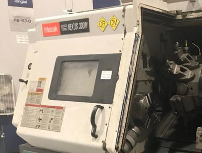 Mazak qtn 300m cnc horizontal lathe (2005)