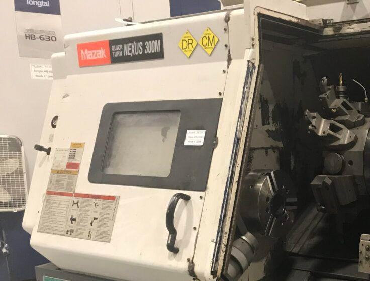 Mazak qtn 300m cnc horizontal lathe (2005)