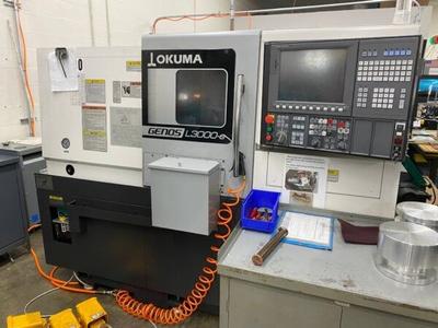 Okuma genos l3000 e cnc lathe (2019)
