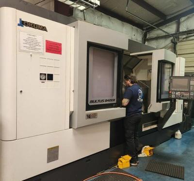 Okuma multus b400ii w x1500 cnc lathe (2017)