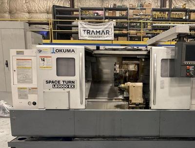 Okuma spaceturn lb3000ex horizontal cnc lathe (2013)