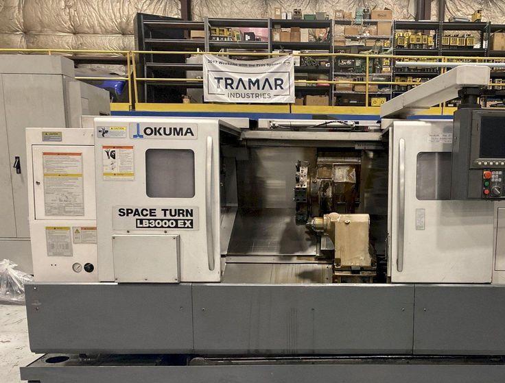 Okuma spaceturn lb3000ex horizontal cnc lathe (2013)