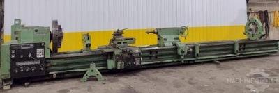 Tos number su100 engine lathe with 4 1 slash 8 hole and metric threading stock 15151