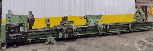 Tos number su100 engine lathe with 4 1 slash 8 hole and metric threading stock 15151