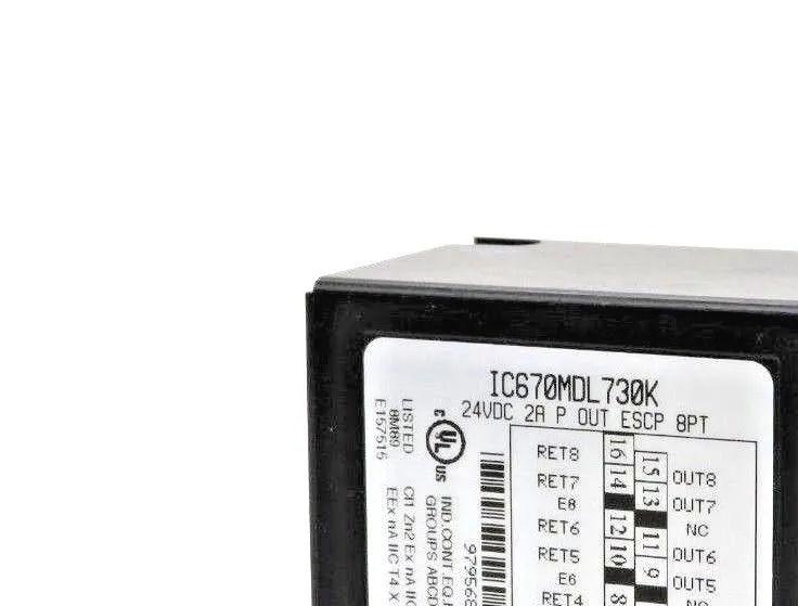 Fanuc IC670MDL730K POSITIVE OUTPUT 24VDC 2A 8PT