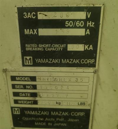 Mazak INTEGREX-35Y (1997)