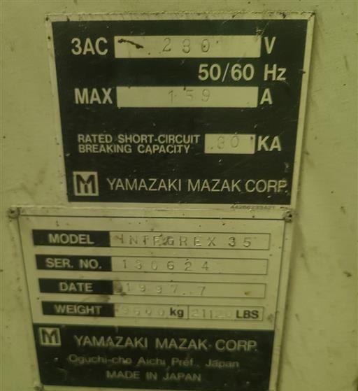 Mazak INTEGREX-35Y (1997)