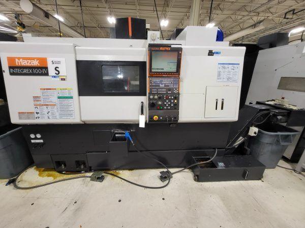Mazak integrex 100 4 s cnc multi tasking turning center (2007)