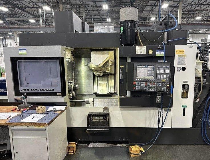 Okuma multus b300bb sbw ii cnc turning center (2016)