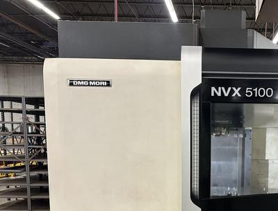 DMG MORI nvx5100 50 cnc vertical machining center (2014)