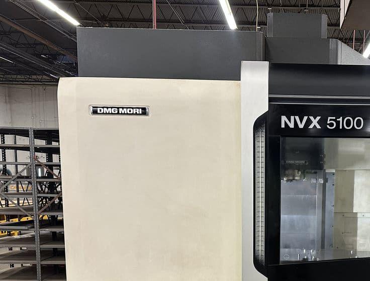 DMG MORI nvx5100 50 cnc vertical machining center (2014)