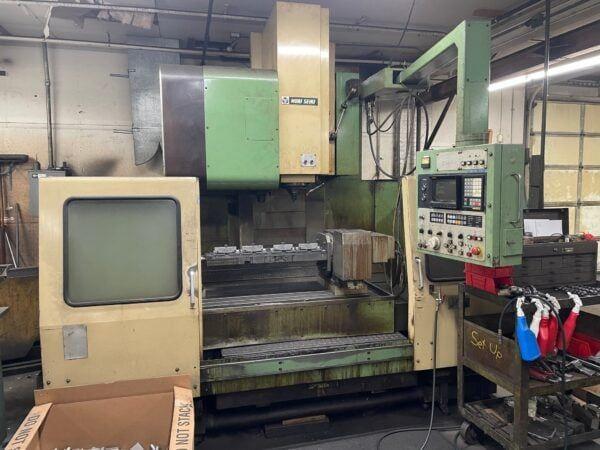 DMG MORI mv 55 50 cnc vertical machining center (1987)