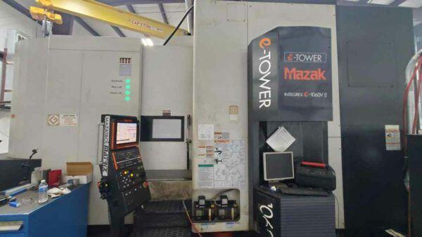 Mazak integrex e1060v 8 universal machining center (2007)