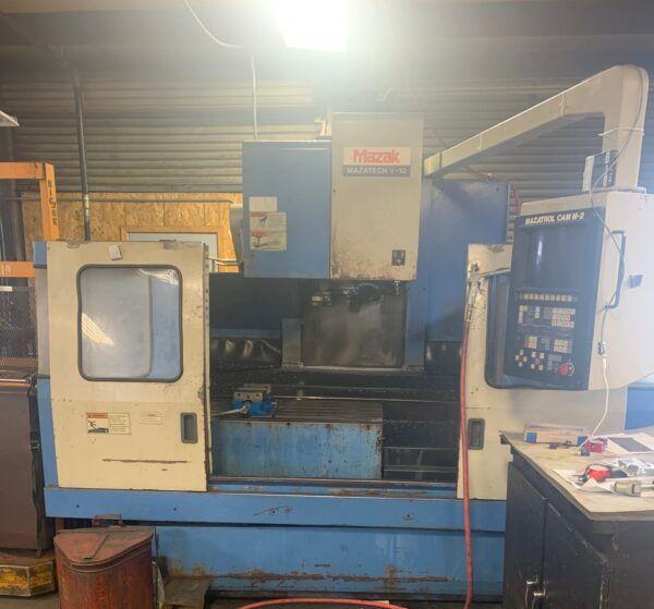 Mazak v10 vertical machining center (1992)
