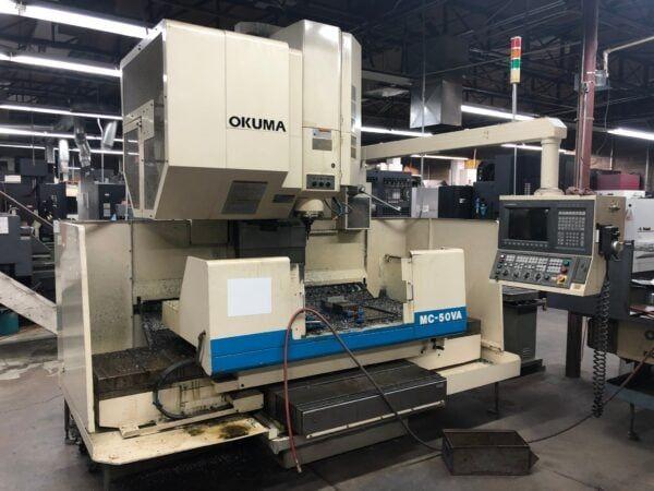 Okuma mc 50va vertical machining center (1997)