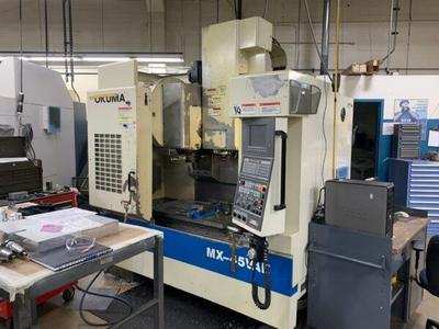 Okuma mx 45vae vertical machining center (1998)