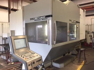 DMG MORI deckel maho dmu 100 p duoblock 5 axis machining center (2004)