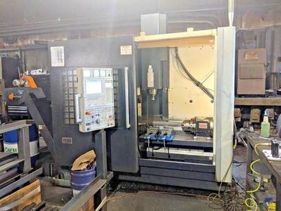 DMG MORI dura vertical 1035 cnc vertical machining center w 4th axis (2012)