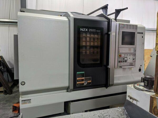 DMG MORI nzx2500 600l twin turret cnc lathe (2014)