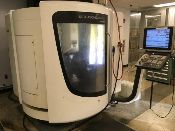 DMG MORI sauer ultrasonic 20 linear 5 axis vmc (2012)
