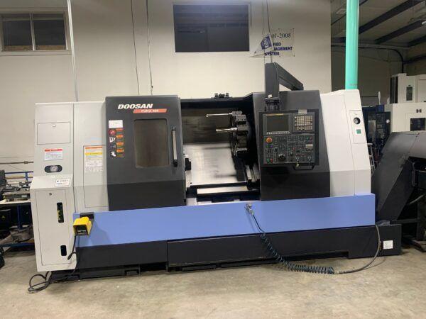 Doosan puma 400c cnc lathe (2012)