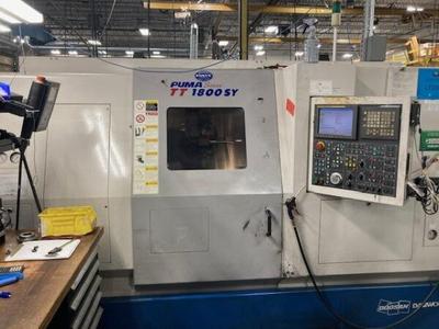 Doosan puma tt1800sy cnc lathe (2006)