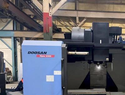 Doosan mynx 6500 cnc vertical machining center (2011)